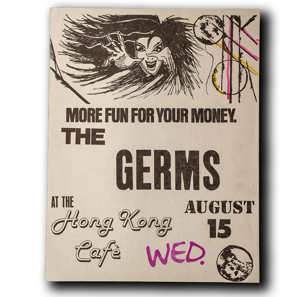 The Germs -- 1979 [Handbill]