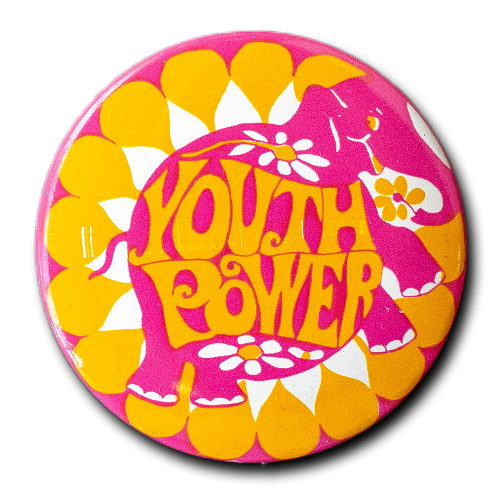 Youth Power -- Vintage [Pinback]