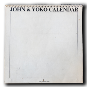Lennon, John -- 1970 Calendar [Ephemera Other]