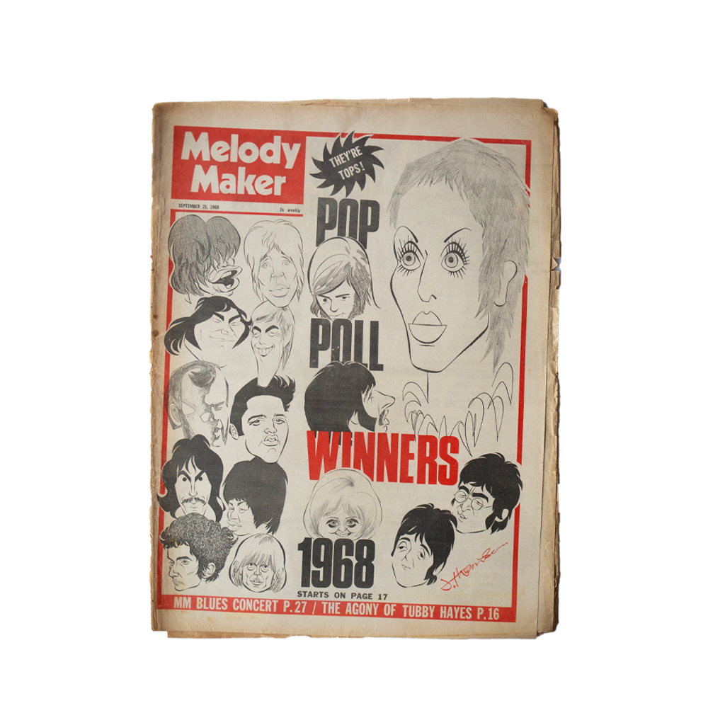 Melody Maker -- 1968 Pop Poll Winners [Magazine]