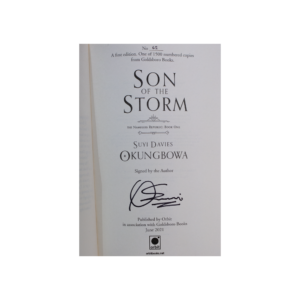 Okungbowa, Suyi Davies -- Son of the Storm [Book]