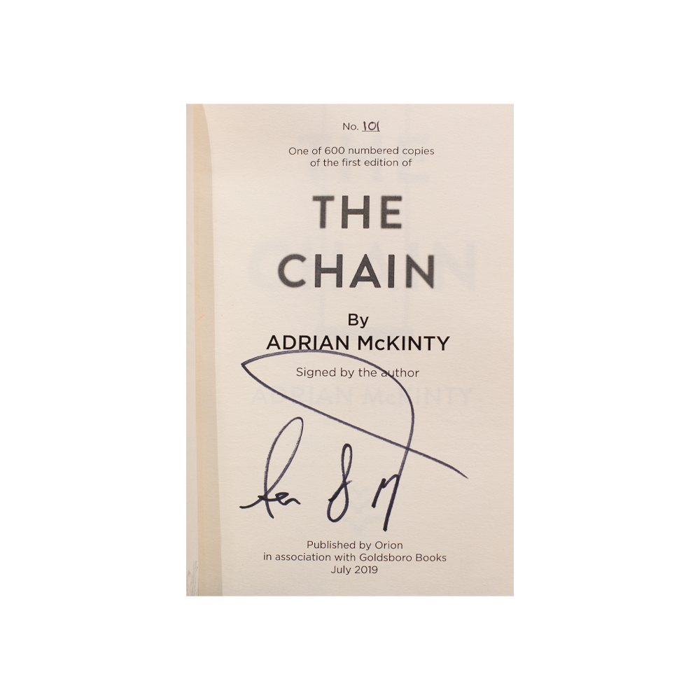 McKinty, Adrian - The Chain [Book] - Bynx