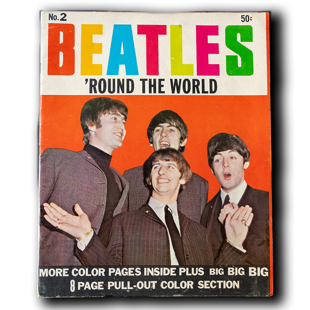 The Beatles. -- 'Round The World # 2 [Magazine]