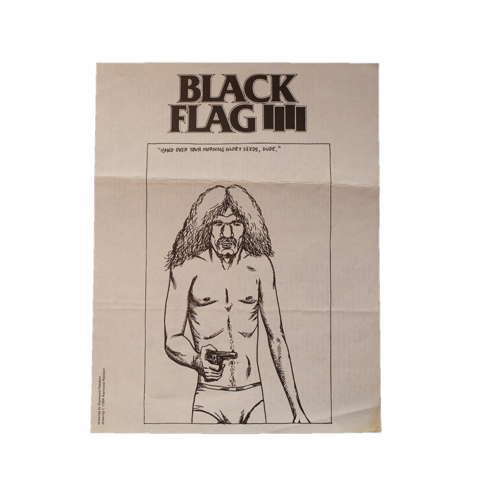 Black Flag -- 1981 Tour Schedule [Handbill]