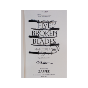 Corland, Mai -- Five Broken Blades [Book]