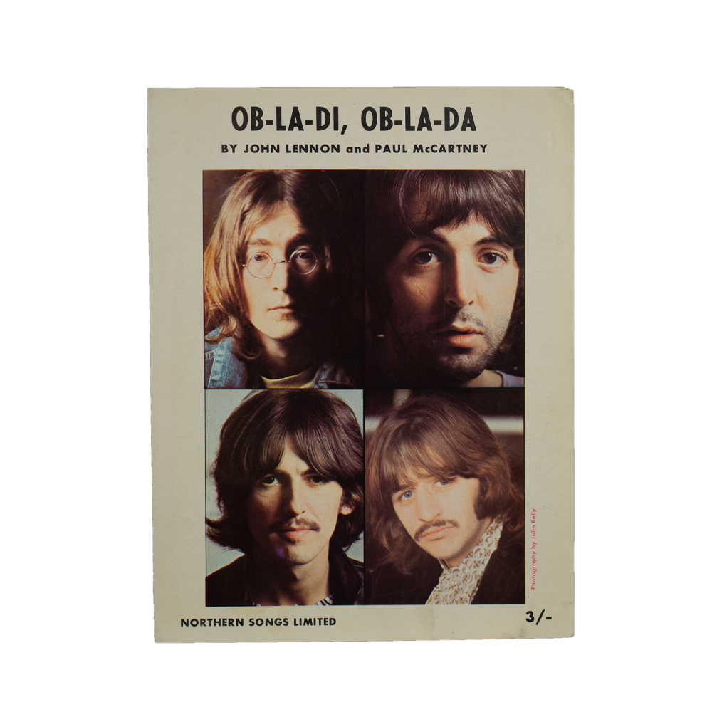 The BEatles --  Ob-La-Di [Sheet Music]