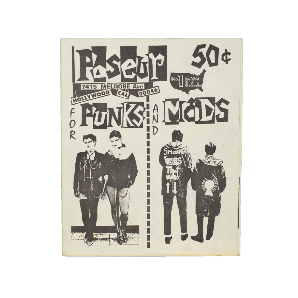 Poseur -- Punk and Mods Catalog [Miscellaneous Ephemera]