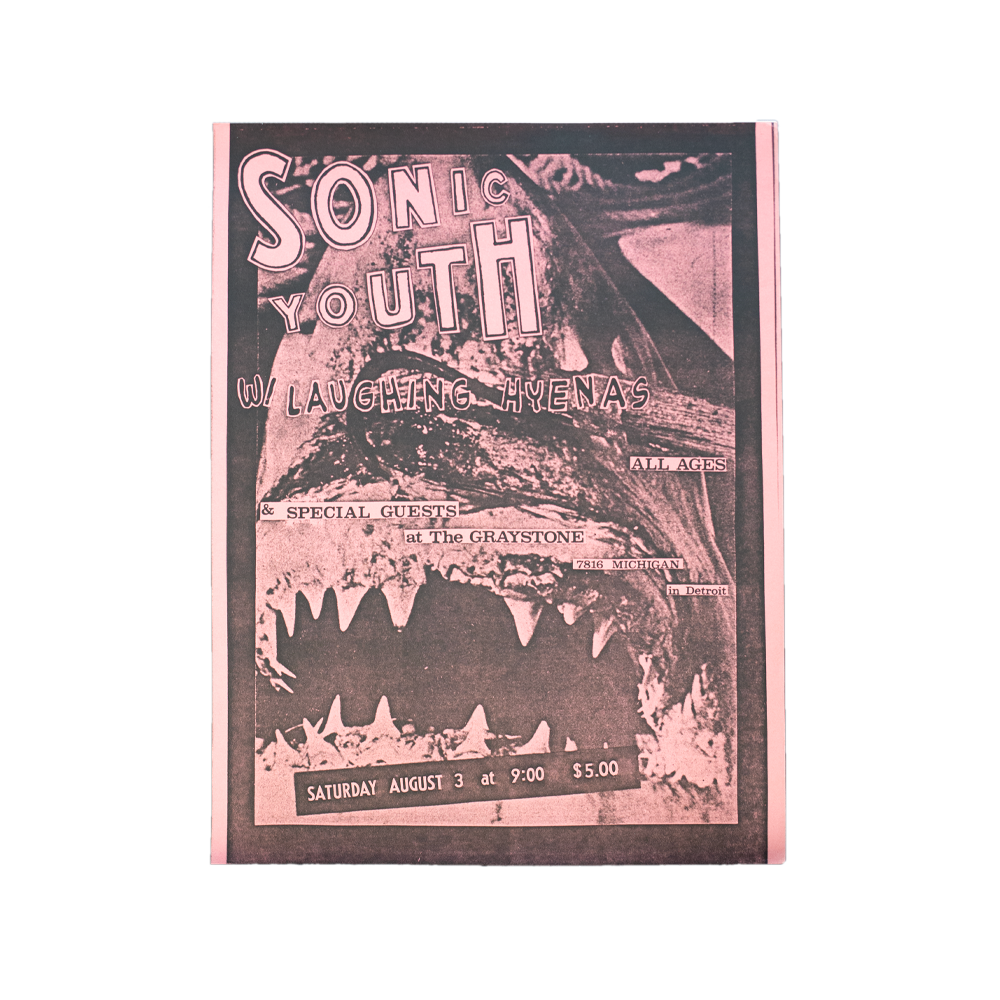 Sonic Youth -- 1985 [Handbill]