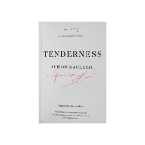 Macleod, Alison -- Tenderness [Book]