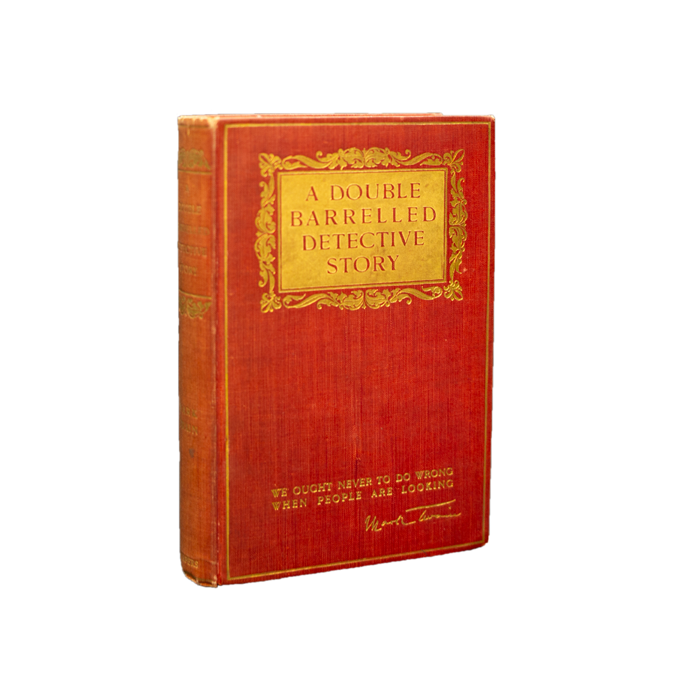 Twain, Mark -- A Double Barrelled Detective Story [Book]