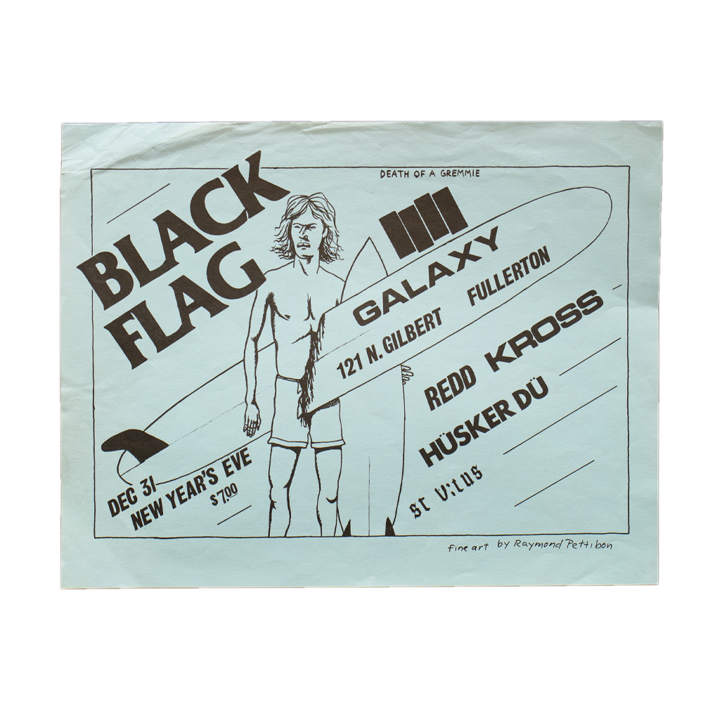 Black Flag -- Galaxy 1982 [Handbill]
