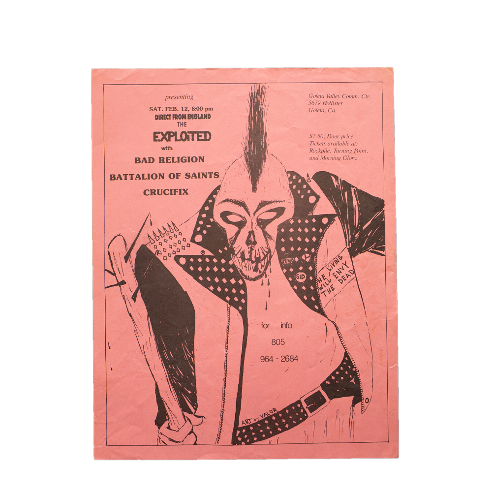 Exploited -- Goleta Valley Community Center [Handbill]