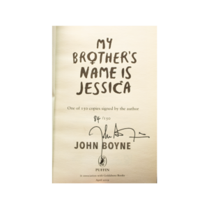 Boyne, John -- My Brother's Name is Jessica [Book]