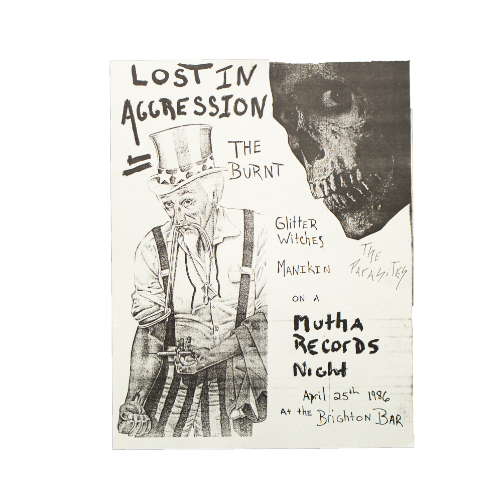 Lost in Aggression -- Brighton Bar [Handbill]