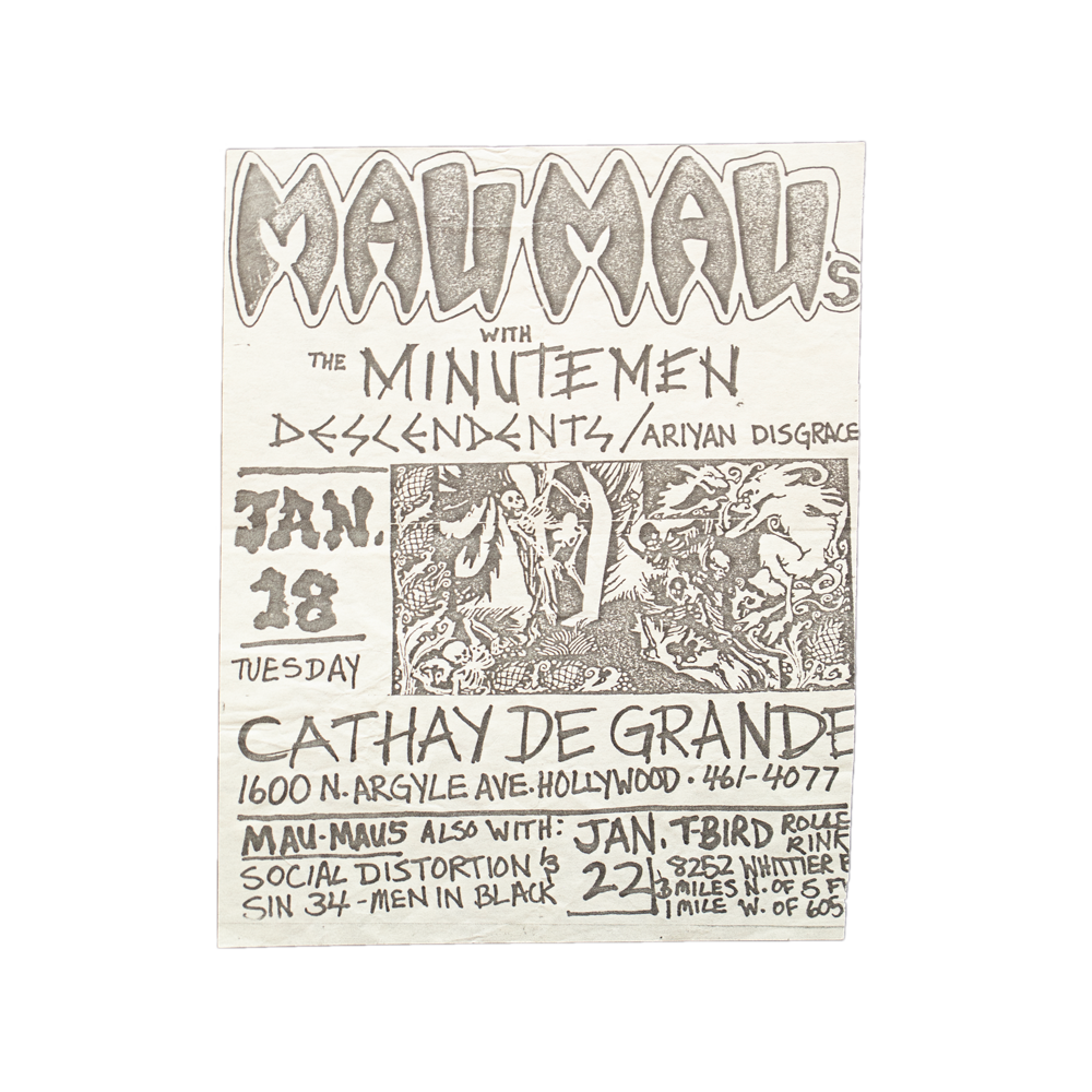 Mau-Maus -- Cathay de Grande [Handbill]
