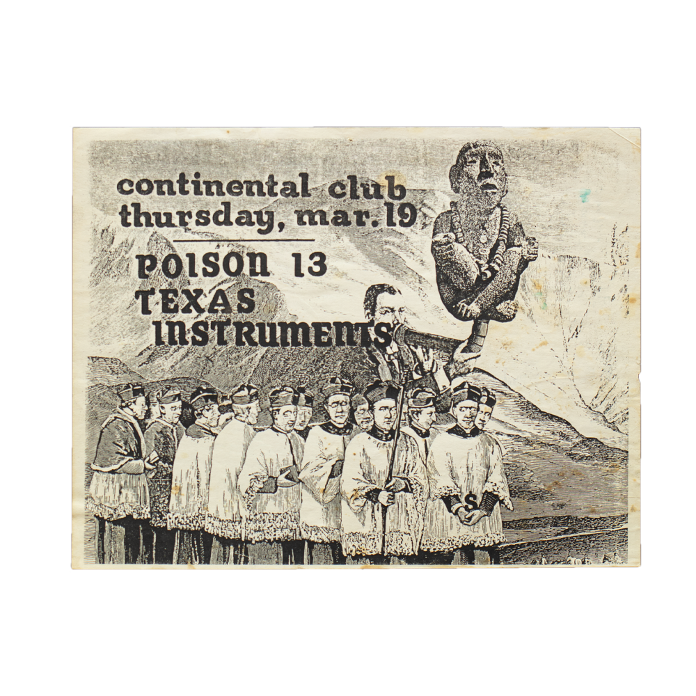 Poison 13 -- Continental Club [Handbill]