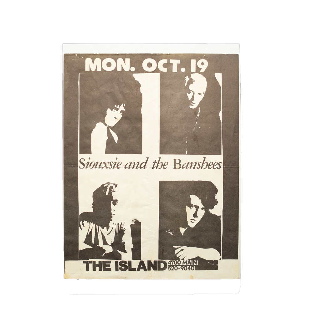 Siouxsie & The Banshees [Handbill]