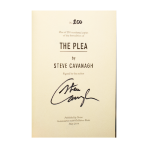 Cavanagh, Steve -- The Plea [Book]