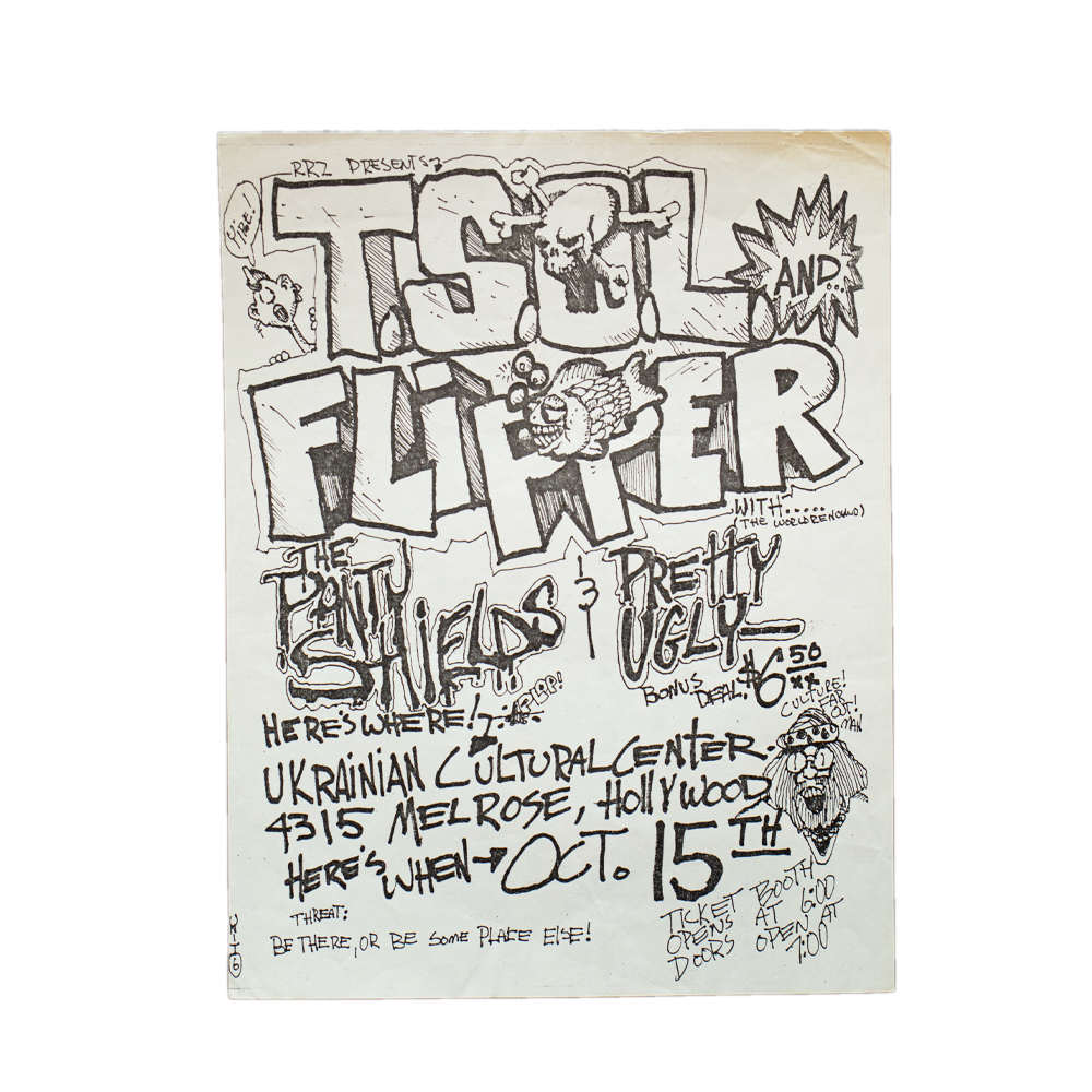 TSOL -- Ukranian Cultre Center  [Handbill]