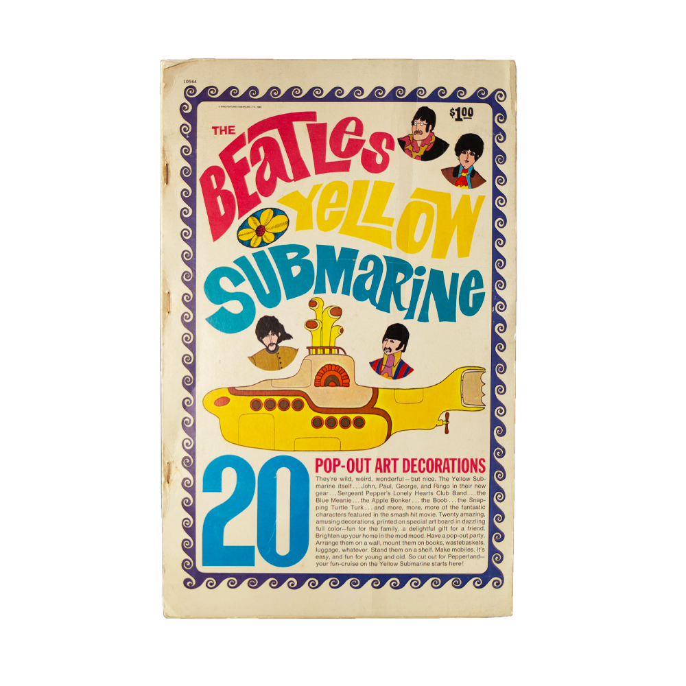 Beatles -- 1968 Yellow Submarine Pop-Ourt Art Book [Miscellaneous Ephemera]