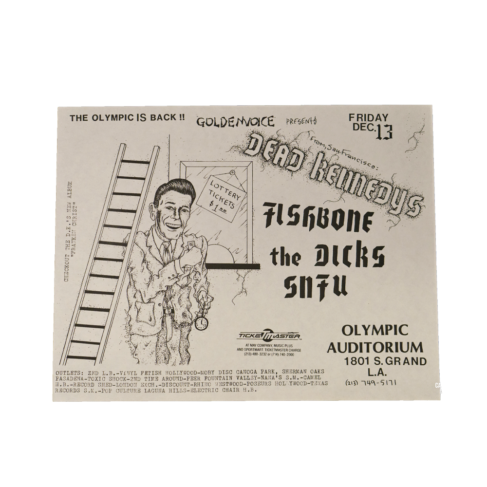 Dead Kennedys - 1991 {handbill]