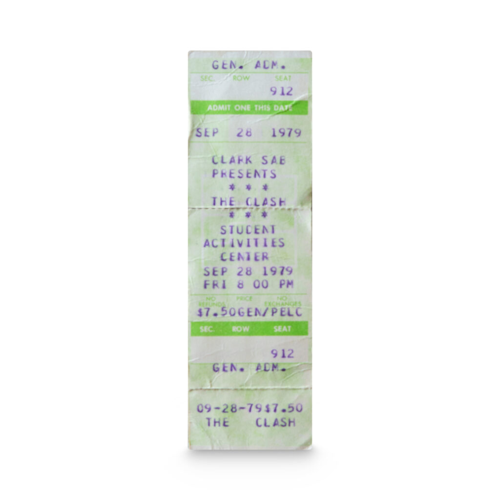 The Clash -- Clark University [Miscellaneous Ephemera]