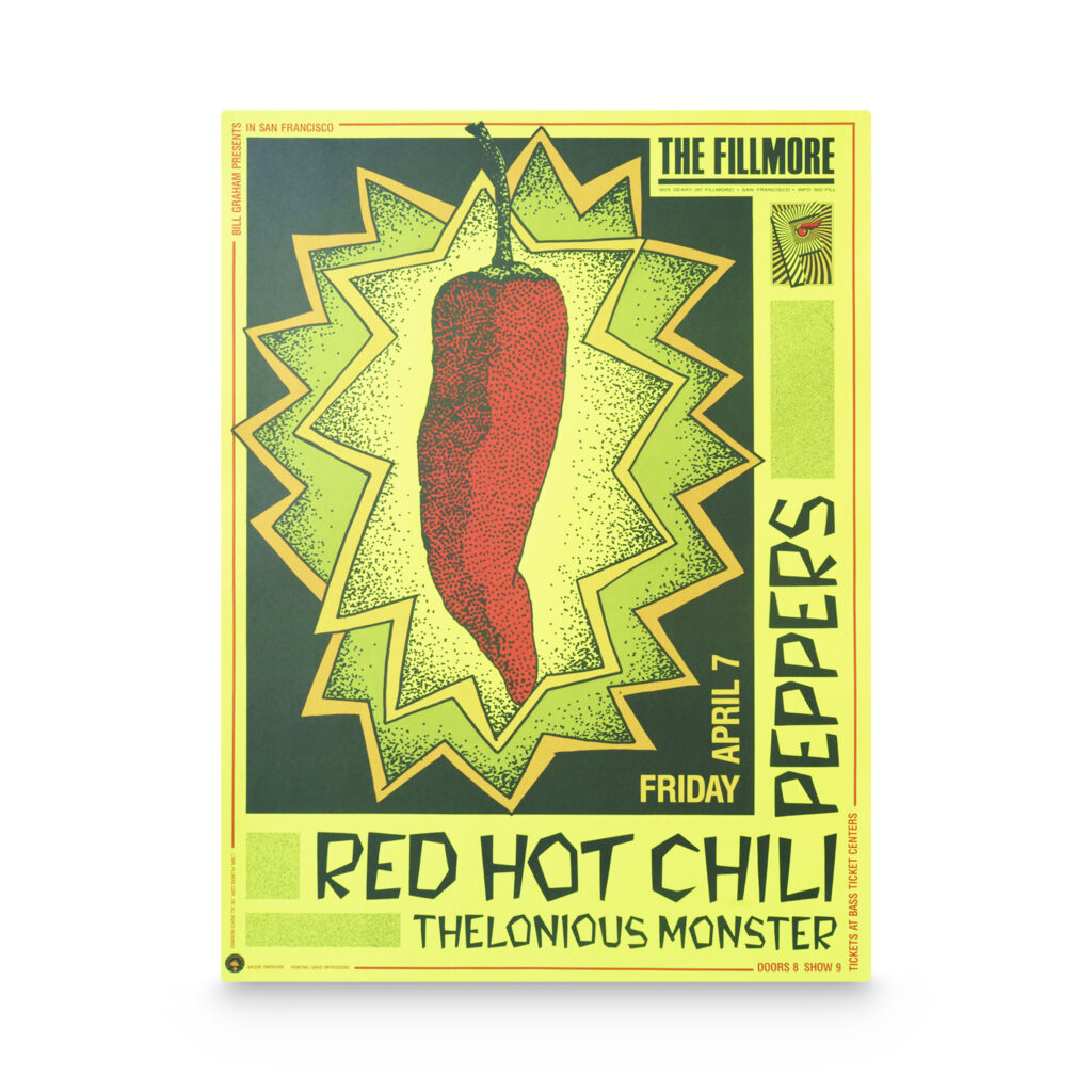 Red Hot Chili Peppers -- 1989 [Poster]