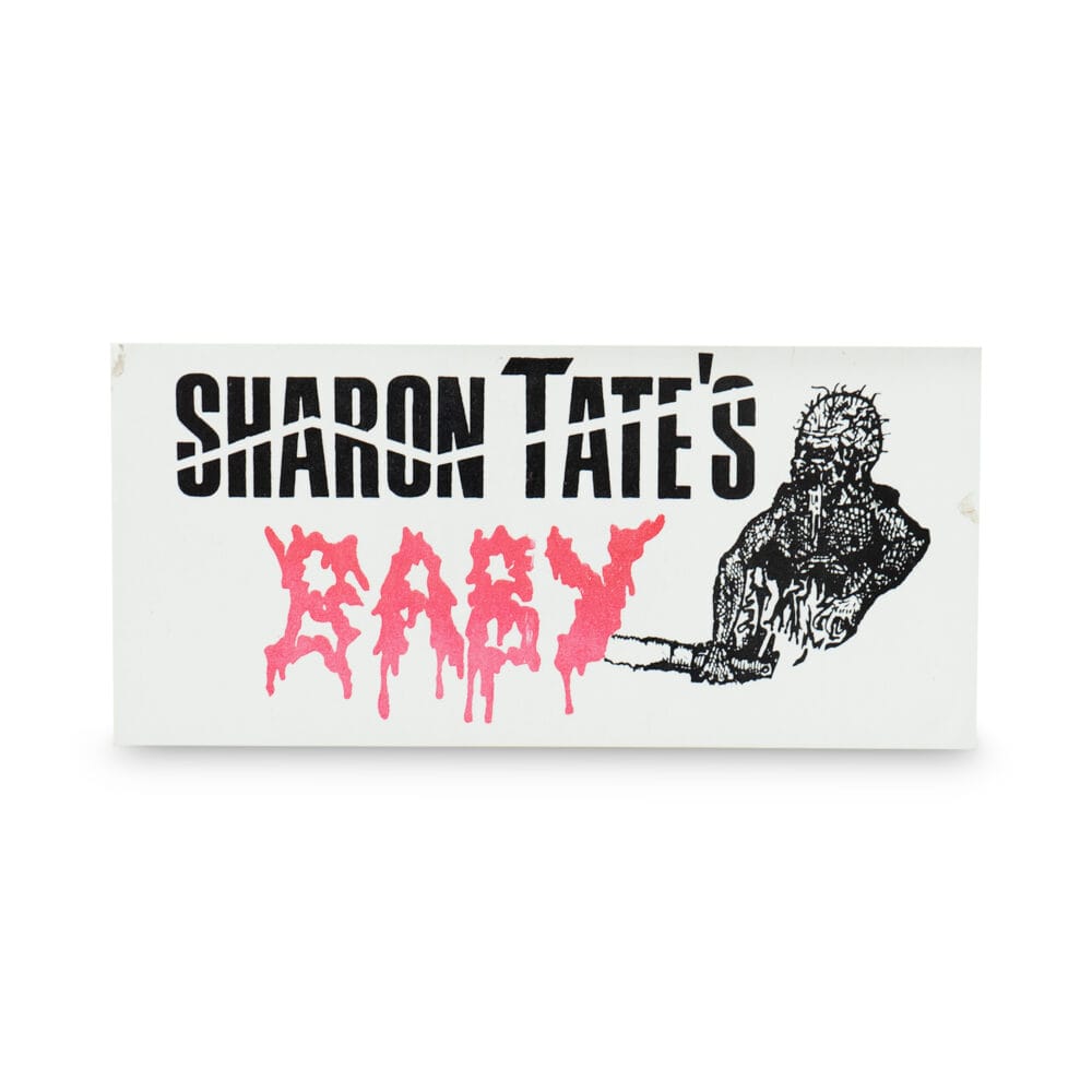 Sharon Tate's Baby -- Sticker [Ephemera]